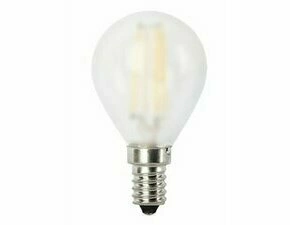 LED žárovka filament RABALUX 1528 Filament LED E14 G45 4W 350Lm 2700K