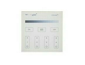 Ovladač bezdrátový na zeď GREENLUX Mi-Light SURFACE PANEL RF 2.4G 4 ZONES MONO (25-4001-00)