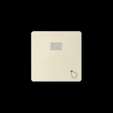SIMON 82 82016-31 Kryt s průzorem a piktogramem „světlo” k přístrojům řady 75,béžový