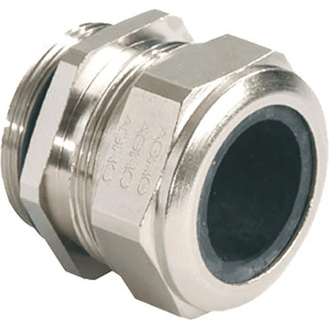 SCHM AG-1060.20.080 Kabelová vývodka, mosazná, závit M20 x 1,5, pro průměr kabelu 6,0 až 8,0 mm, dél