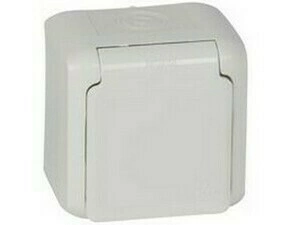 Zásuvka jednoduchá 2P+T LEG 782375 Forix bílá