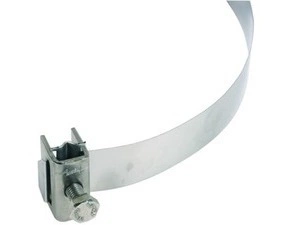 DEHN 106323  Páskový třmen na trubku B 25mm nerez pro trubky D -300mm  pro iso DEHN DEHN