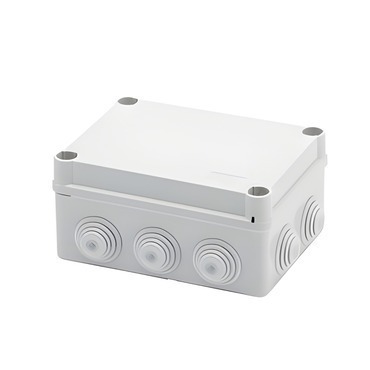 Spojovací krabice GEWISS GW44026 s víkem 1/4 otáčkový šroub pro rychlé upevnění, ip55, 150x110x70