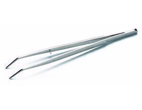 CIMCO 103042 Ocelová pinzeta zahnutá - 155 mm