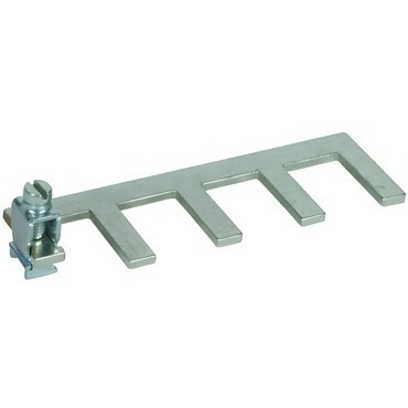 DEHN 900429  Uzemňovací třmen jednofázový - čtyřpólový   1,5 TE s připojovací svorkou do 25 mm2 DEHN DEHN