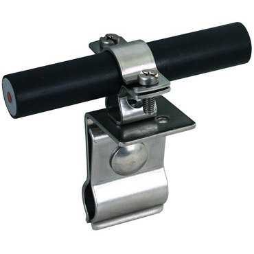 DEHN 202850  Nerezový držák vedení pro plechovou střechu na kulatý falc pro vodič HVI  O20-23mm DEHN DEHN