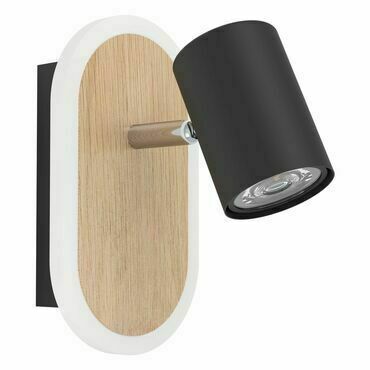 EGLO LED-WL/1 HOLZOPTIK/SCHWARZ 'RIMBOCCHI'