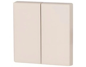 EATON 126047 CWIZ-02/02 Kryt RF tlačítka 2x1/2 55x55mm, Krémová, matná
