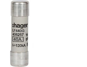 HAG LF440G Pojistka válcová, velikost 14x51, 40A gG, 500V AC