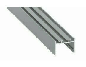 LED profil GREENLUX AL-PROFIL ALBA SILVER ANODIZED 1M (10-1404-10)