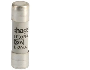 HAG LF332PV Pojistka válcová, velikost 10x38, 32A gR 600V DC
