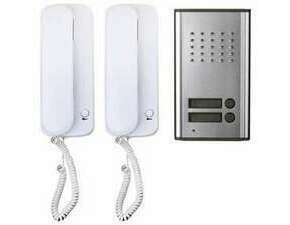Audiotelefon drátový EMOS H1086, 2x účastník, bílý