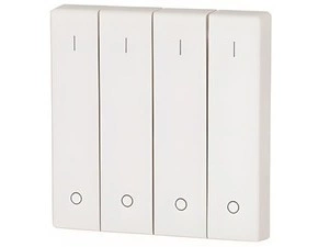 EATON 147597 CWIZ-04/11 Kryt RF tlačítka 4x1/4 55x55mm 1-0, Bílá, matná