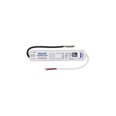 LED driver napěťový MC LED 100W, DC12V/8,33A, IP67, hliníkové provedení