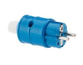 NG BALS7302 Vidlice CZ + SCHUKO modrá 16A 3p 230V IP44