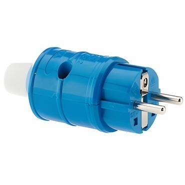 NG BALS7302 Vidlice CZ + SCHUKO modrá 16A 3p 230V IP44