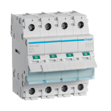 HAG SBN480 Vypínač 4 pól. 80A