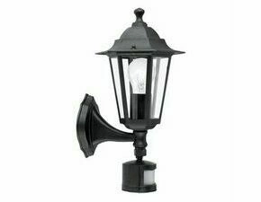 Svítidlo venkovní EGLO AL M.SENSOR AUFW.SW-MATT LATERNA 4, nástěnné