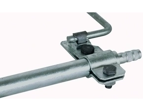 DEHN 625011  Připojovací svorka pro hl. zemnič, FeZn, D 25mm jednostranná, se svorkou KS, pro pr DEH DEHN