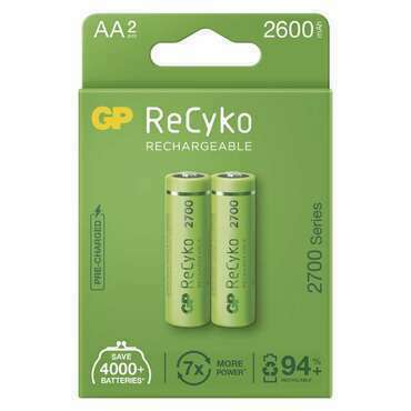 Baterie nabíjecí GP ReCyko B2127 2700 AA (HR6) 2PP