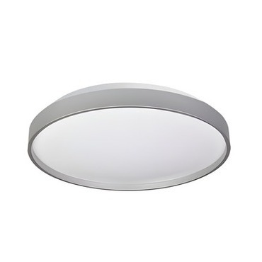Nástěnné a stropní LED svítidlo LED-POL Nube Silver 60W neutrální bílá