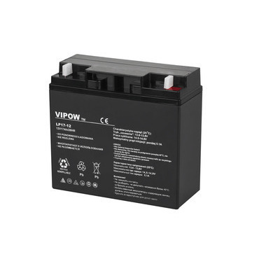 Baterie olověná VIPOW BAT0212, 12V, 17Ah