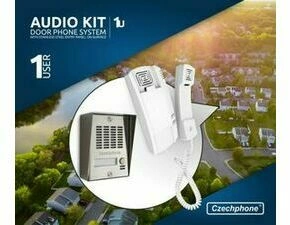 Přístupový systém CZECHPHONE 4004006008, DDT, 1 účastník, 12V