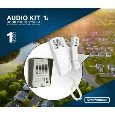 Přístupový systém CZECHPHONE 4004006008, DDT, 1 účastník, 12V