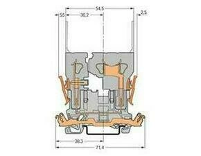WAGO 769-221 Základní svorka – 2 piny