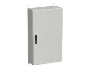 Rozvaděč nástěnný SOLARIX LC-20-24U-63-22-G, 19", 24U, 600x300 mm, plechové dveře, zámek, venkovní