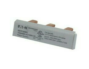 EATON BB1P100M3 BB1P100M3 Propojovací lišta 1-fázová, 1000V DC, 100A, 3x