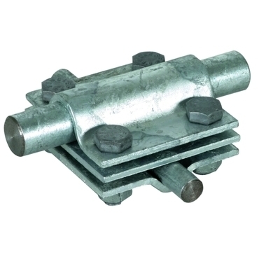 DEHN 319202  Křížová svorka FeZn pro prům. 16/8-10mm, prům. 16/pásek 30mm, s mezidestičkou DEHN DEHN