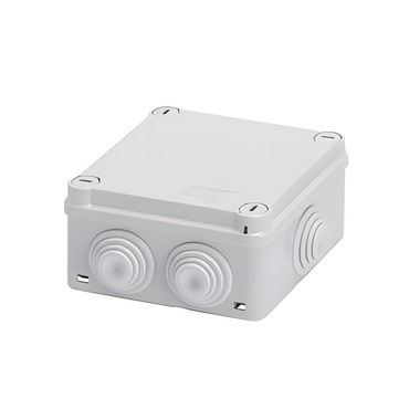 Spojovací krabice GEWISS GW44024 s víkem 1/4 otáčkový šroub pro rychlé upevnění, ip55, 100x100x50