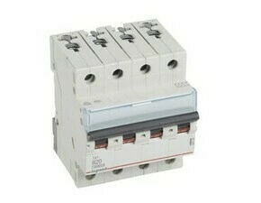 Jistič čtyřpolový LEGRAND 404155 TX3 4P B20 10000A