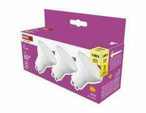 EMOS ZQ8E42.3 LED CLS MR16 7W(60W) 806 lm GU10 WW 3PC