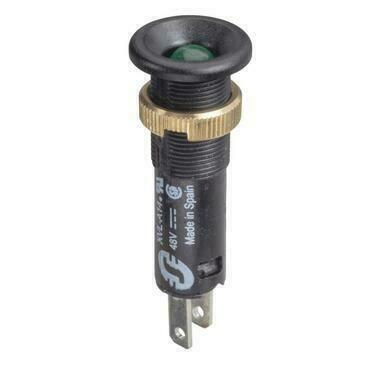 SCHN XVLA143 Signálka s LED - 8 mm,48 V,zelená RP 1,5kč/ks