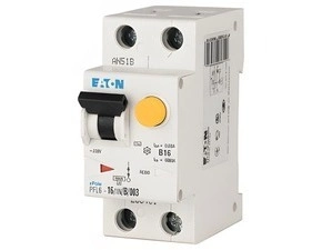Chránič kombinovaný EATON 286430 PFL6-13/1N/B/003 Chránič s nadproudovou ochranou, Ir=250A, AC, 1+N