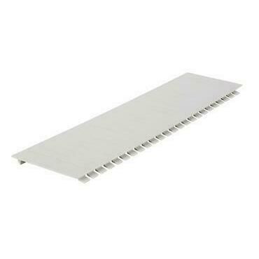 EL 1009972 Krytka volných modulů VST 220, šedá, 220 mm (12mod.) (bal.50)