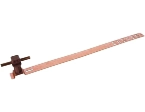 DEHN 204197  Podpěra vedení UNIsnap, Cu/plast hnědý H 36mm, pro prům. 8mm, se vzpěrou L 475mm DEHN DEHN