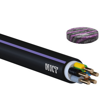 Kabel instalační  CYKY-J  5x1,5 RE á100 měděný