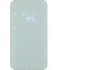 HAG 75643060 Dotykový sensor 3-násobný s termostatem, Berker R.1, sklo, bílá