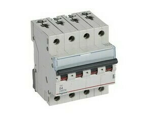 Jistič čtyřpolový LEGRAND 403412 TX3 4P B4 6000A