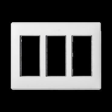 Rámeček SIMON 51010103-030, ke kr. zapust. Simon 500, 3M, nebo 6M K45, bílá