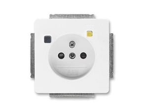 ABB 5526G-A02369 B1 Zásuvka bezpečnostní s proudovým chráničem FI-DOS 03-Swing