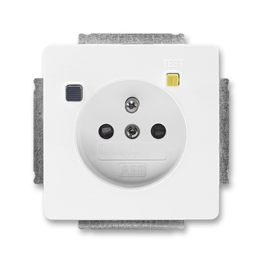 ABB 5526G-A02369 B1 Zásuvka bezpečnostní s proudovým chráničem FI-DOS 03-Swing