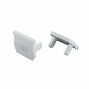 Koncovka profilu GREENLUX EC-PROFIL AXEL 2IN1 WHITE  (12-1511-01)