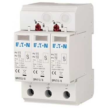 EATON 177256 SPPVT12-10-2+PE Svodič přepětí T1+T2 (I+II, B+C), fotovoltaické aplikace 1000V DC, max.