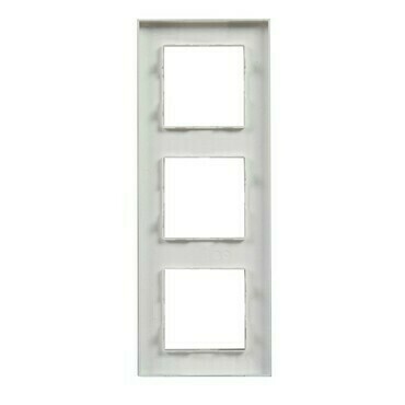 Rámeček trojnásobný LEG 863893 Niloé Step broušený hliník