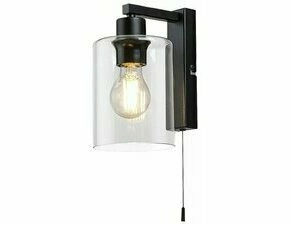 Svítidlo nástěnné RABALUX 5077 MIROSLAW matná černá E27 1x MAX 40W