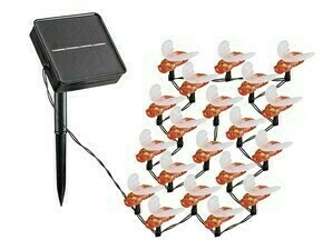 Solární svítidlo Bobus černá LED 0,06W RABALUX 77002